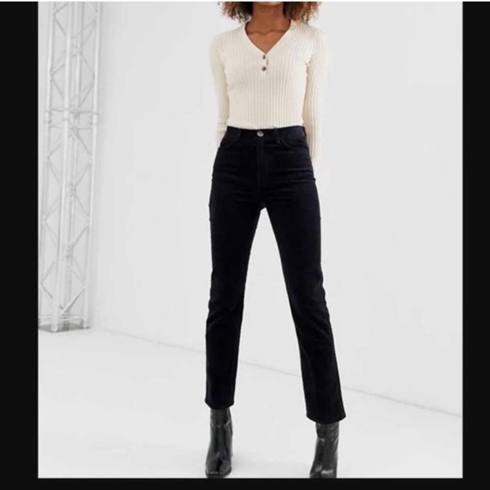 & Other Stories High Waist Corduroy Pants